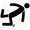 Exercício de peso corporal  Ícone