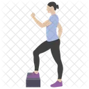Exercicio Fisico Alongamento Muscular Treino Ícone