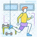 Exercício físico  Ícone