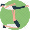 Gymnastics Exercise Workout Icon
