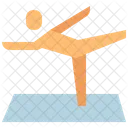 Exercise Work Out Yoga Icon