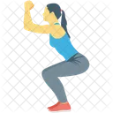 Exercise Fitness Stretching Icon