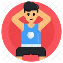 피트니스 운동 체육관 아이콘