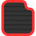 Exercise Fitness Mat Icon