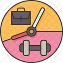 Exercise Working Time Icon