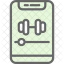 Exercise App Fitness App Gym Icon