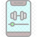 Exercise App Fitness App Gym Icon