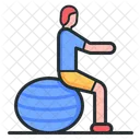 Exercise Ball  Icon