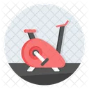 Stationary Bike Exercise Icon