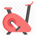 Stationary Bike Exercise Icon