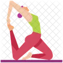 Exercise Fitness Meditation Icon