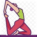 Exercise Fitness Meditation Icon