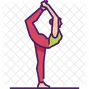 Exercise Fitness Meditation Icon