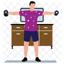 Exercise Fitness Gym Icon