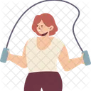 Exercise Rope Jumping Icon