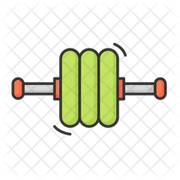 Exercise roller  Icon