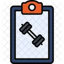 Exercise Schedule Exercise Fitness Icon