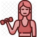 Exercise  women  Icon