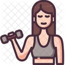 Exercise  women  Icon