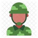 Exercito Soldado Guerra Ícone