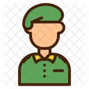 Exercito Comandante Militar Ícone