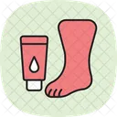 Exfoliante De Pies Exfoliante De Pies Exfoliante Icono