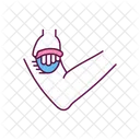 Exfoliation Skin Dry Icon