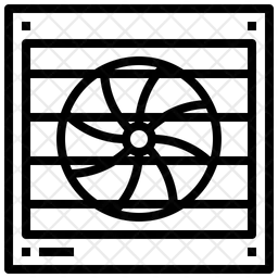 환풍기  아이콘