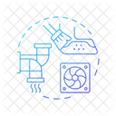 Exhaust Outlet Check Inspection Symbol