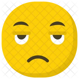 疲れた表情 Emoji アイコン