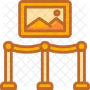 Exhibit Barrier Signaling Icon