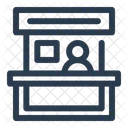 Exhibition booth  Icon