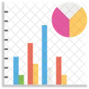 Exibicao De Dados Analise On Line Analise Grafica Ícone