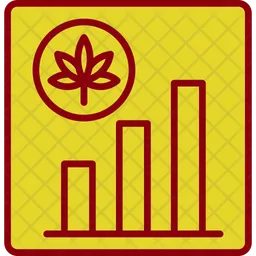 Existencias de marihuana  Icono