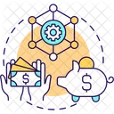 Existing savings and income  Icon