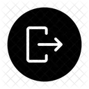 Exit Logout Check Out Icon