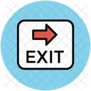 Exit Direction Arrow Icon