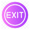 Exit Signaling Alert Icon