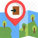 Exit Map Exit Gps Leave Icon
