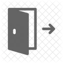 Exit Door Logout Icon
