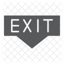 Exit Emergency Doorway Icon