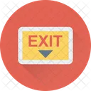 Exit Out Emergency Icon