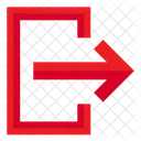 Exit Export Direction Icon