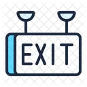 Exit Sign Hotel Exit Icon