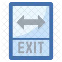 Exit Signal Signs Icon