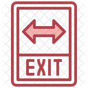 Exit Signal Signs Icon