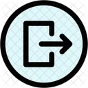 Exit Leave Out Icon