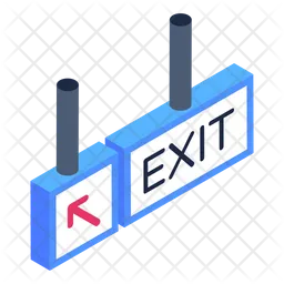 Exit Board  Icon