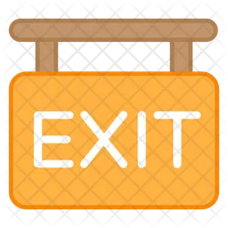 Exit Board  Icon