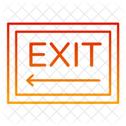 Exit Board  Icon